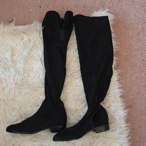 Ivanka Trump Black Over-the-Knee Boots